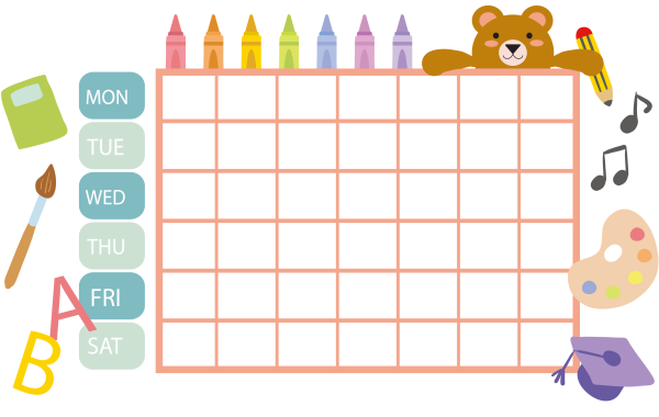 school timetable schedule